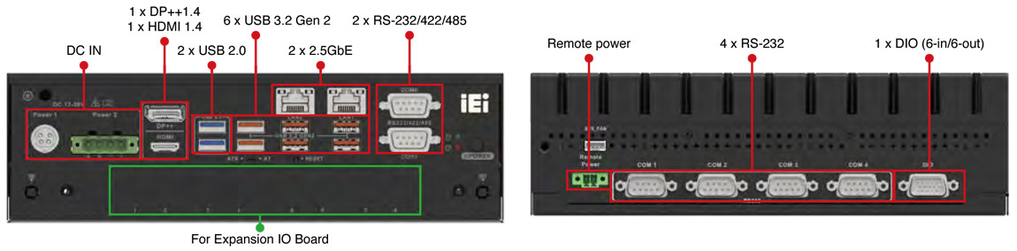 Anewtech embedded pc I-TANK-XM810 iei Industrial PC