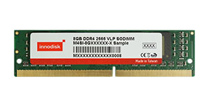 Anewtech Systems Flash Storage Innodisk Embedded DDR4 DRAM Module ID-DDR4-ECC-SODIMM-VLP