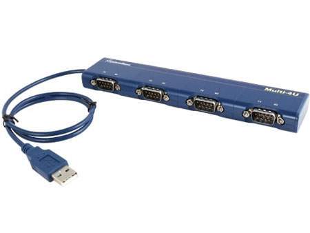 Anewtech Systems Industrial Serial Device USB to Serial Converter SystemBase SY-Multi-4-USB-RS232