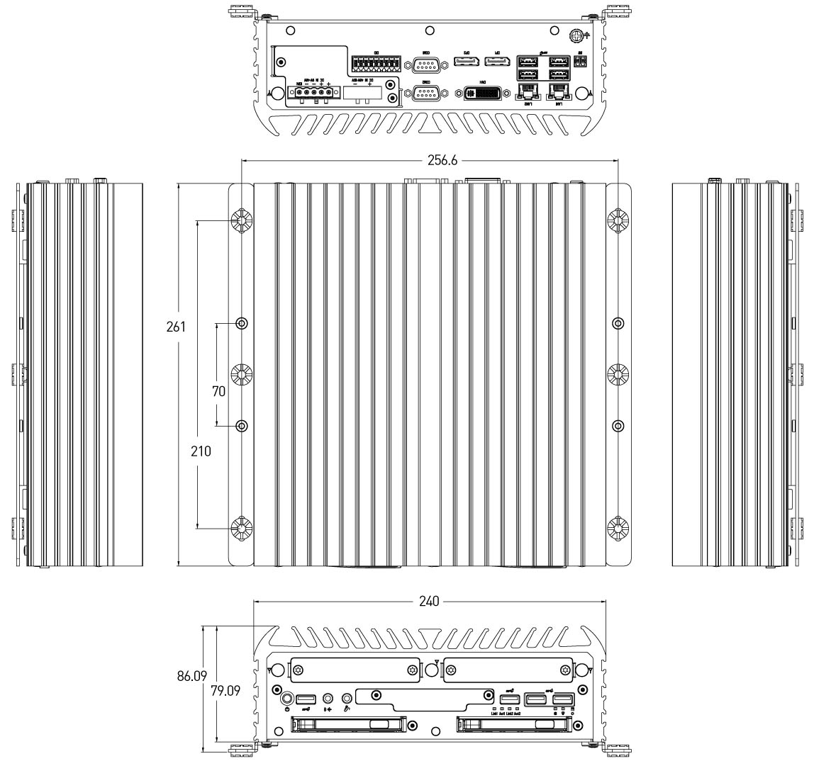 Anewtech-Systems-Embedded-PC-AI-Edge-System-P-ACO-6000-CML-Premio-dimension.