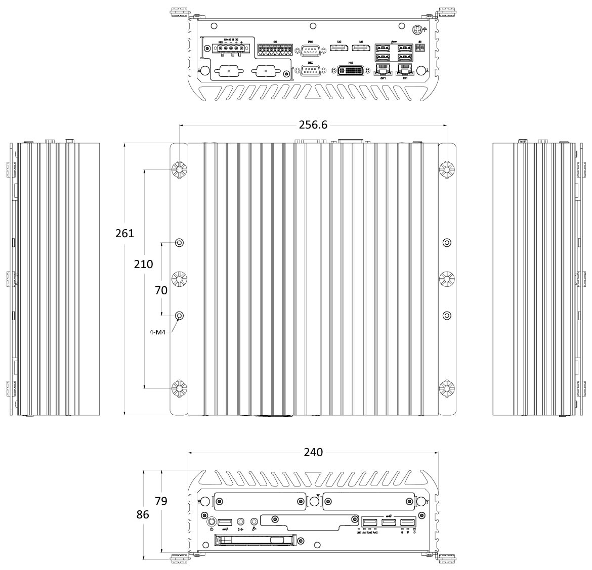 Anewtech-Systems-Embedded-PC-AI-Edge-System-P-RCO-6000-RPL-Premio-dimension