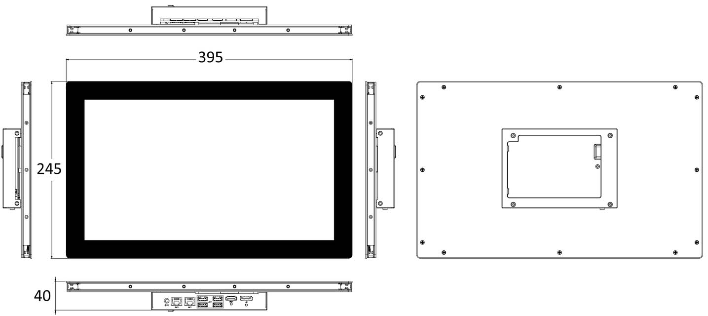 Anewtech-Systems-Open-Frame-Panel-PC-P-HIO-W215-ADL-Premio-dimension