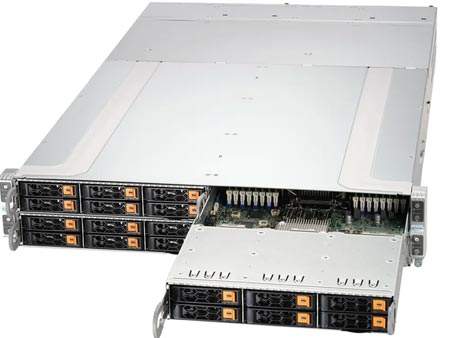 Anewtech Systems Supermicro Servers Supermicro Singapore SuperServer SYS-211GT-HNTR Industrial Twin Server Supermicro Computer 4 Hot-plug System Nodes in 2U SYS-211GT-HNTR